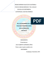 Rol de Enfermeria en Vigilancia Epidemiologica de Los Servicios de Salud PDF