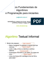 Conceitos Fundamentais de Algoritmos e Programação