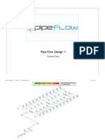 Pipe Flow Design 1: Results Data