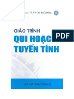 Giao Trinh Qui Hoach Tuyen Tinh