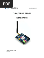 GSM Shield Datasheet PDF