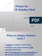 A Primer on Duplex Stainless Steels