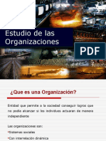 Estudio de Las Organizaciones