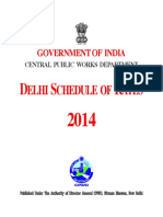 Delhi Schedule Rates for Construction