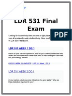 LDR 531 Final Exam