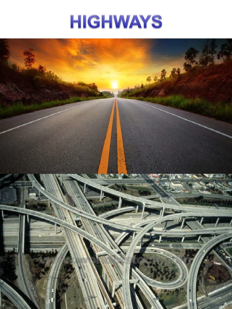 Unit-I Highway Planning and Alignment | PDF | Road | Highway