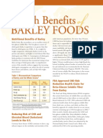 Health Benefits of Barley PDF