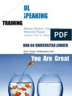 Materi Public Speaking