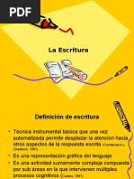 La Escritura y sus trastornos