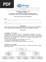 2011.1 AD1 de Estrutura e Processos Organizacionais