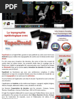 2016-07 Topographie Spéléológique TopoDroid 2016