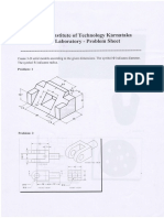 CAD Lab Problem Sheet