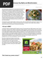 Freefromharm.org-A Vegan Doctor Addresses Soy Myths and Misinformation