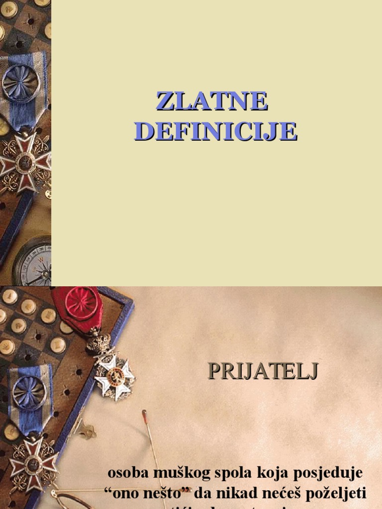Definicije | PDF
