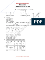 05 01 Trigonometric Ratios