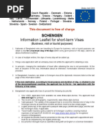 Merk Bla Etter Schengen Visa Requirements