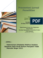 Presentasi Jurnal Penelitian