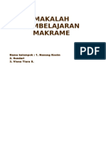 MAKALAH Makrame
