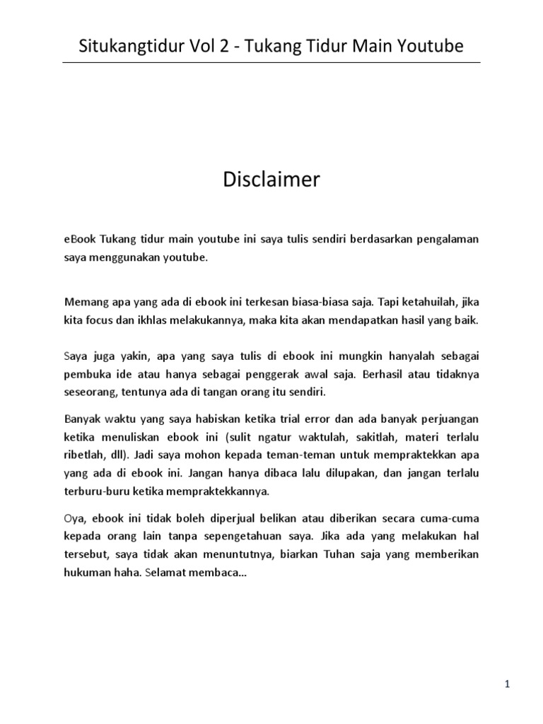 si tukang tidur main adsense vol 3