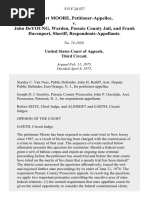 Albert Moore v. John Deyoung, Warden, Passaic County Jail, and Frank Davenport, Sheriff, 515 F.2d 437, 3rd Cir. (1975)