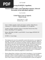 George Karnes v. Thomas Skrutski, in His Individual Capacity Edward Kowalski, in His Individual Capacity, 62 F.3d 485, 3rd Cir. (1995)