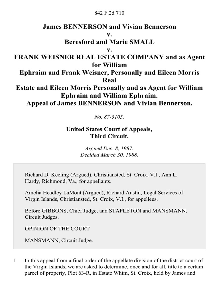 United States Court of Appeals, Third Circuit PDF Estoppel Lawsuit