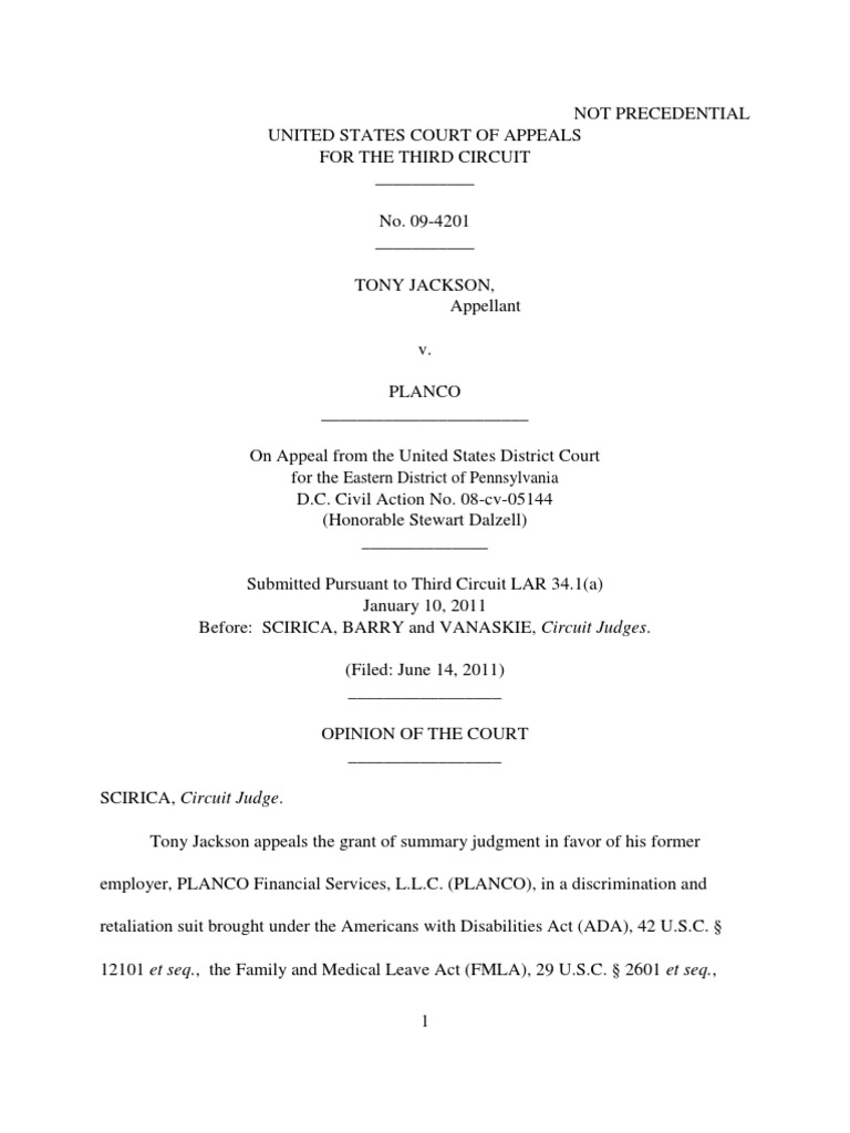 Eastern District of Pennsylvania PDF Summary Judgment Burden Of