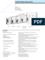 PAC36P: Shimaden Three-Phase Power Regulator