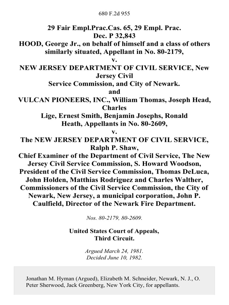 United States Court of Appeals, Third Circuit PDF Equal Employment