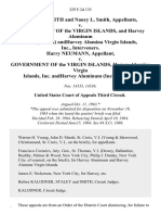 Normand Smith and Nancy L. Smith v. Government of the Virgin Islands, and Harvey Aluminum (Incorporated) Andharvey Alumina Virgin Islands, Inc., Interveners. Harry Neumann v. Government of the Virgin Islands, Harvey Alumina Virgin Islands, Inc. Andharvey Aluminum (Incorporated), 329 F.2d 135, 3rd Cir. (1964)