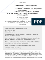 Nicholas Guarracino, Libelant-Appellant v. Luckenbach Steamship Company, Inc., and Third-Partylibelant as Cross-Appellant v. Turner & Blanchard, Inc., Third-Partyrespondent as Cross-Appellee, 333 F.2d 646, 3rd Cir. (1964)