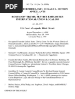 Beverly Enterprises, Inc. Donald L. Dotson v. Rosemary Trump Service Employees International Union Local 585, 182 F.3d 183, 3rd Cir. (1999)