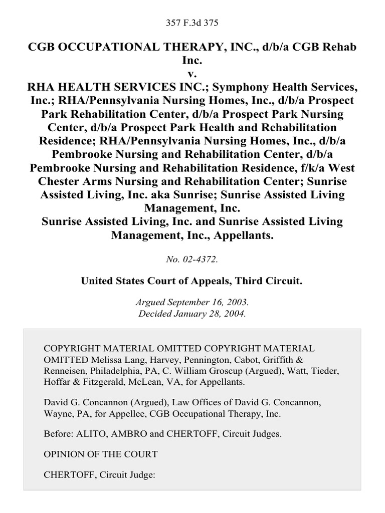 United States Court of Appeals, Third Circuit PDF Continuance