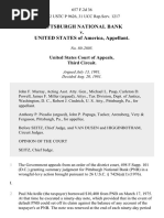 Pittsburgh National Bank v. United States, 657 F.2d 36, 3rd Cir. (1981)
