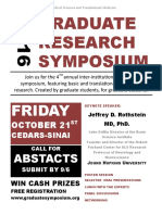 2016 Graduate Research Symposium