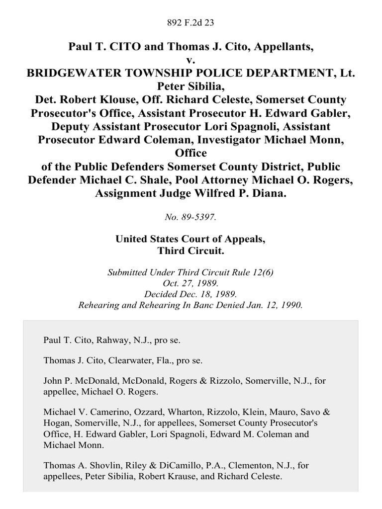 United States Court of Appeals, Third Circuit PDF Supplemental Jurisdiction Tort