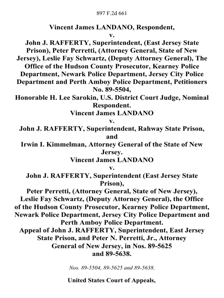 United States Court of Appeals, Nos. 895504, 895625 and 895638