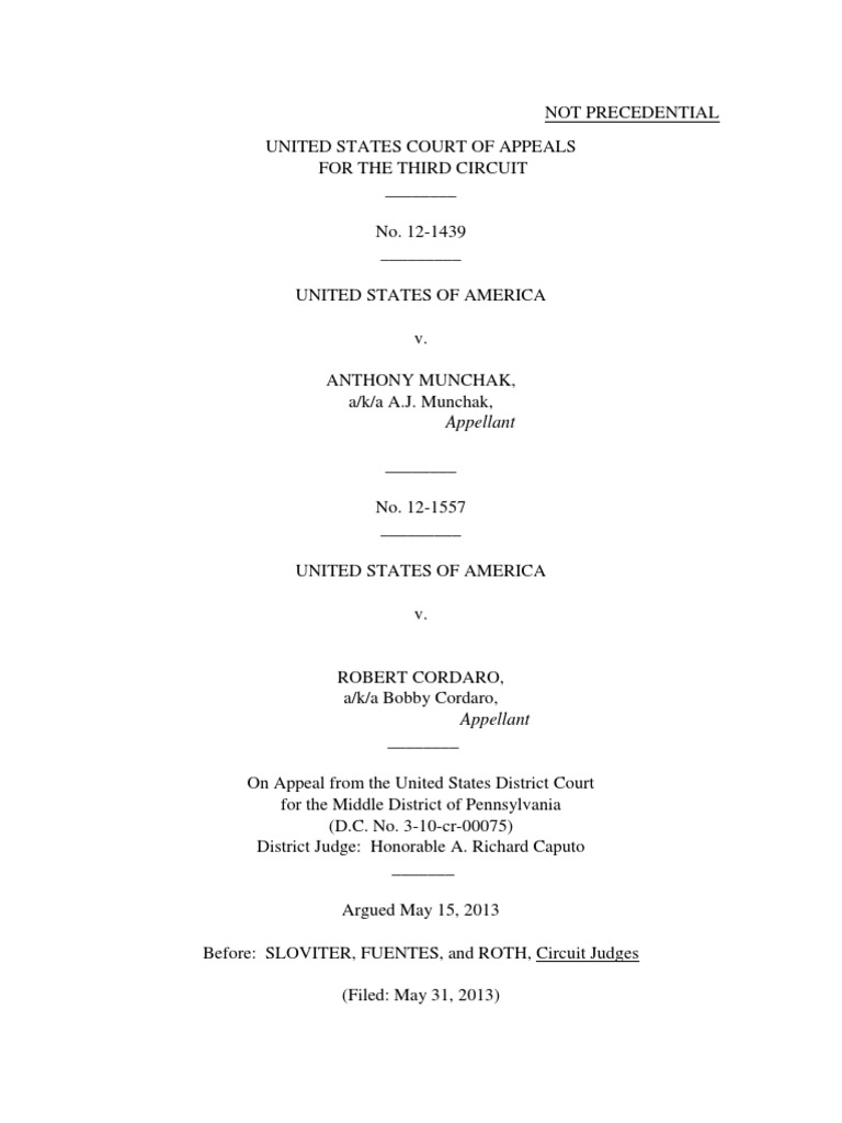 Appellant Conspiracy (Criminal) United States Federal Sentencing