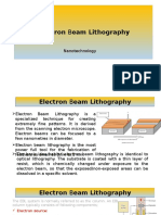 EBL Electron Beam Letheography 