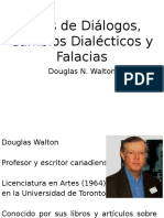 Tipos de Diálogos, Cambios Dialécticos y Falacias