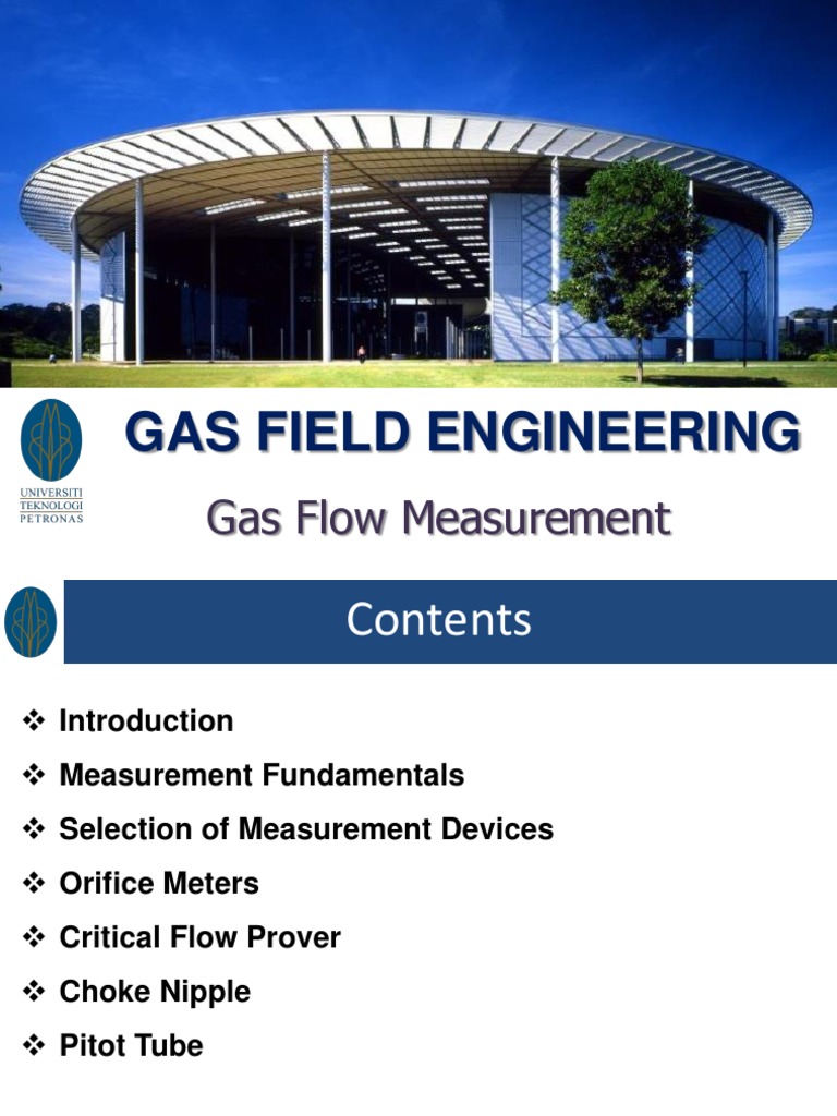 Gas Flow Measurement PDF Flow Measurement Pressure Measurement