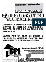 Si Están para Pagar La Deuda y Hambrear A Los Trabajadores