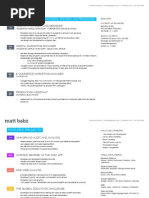 Download Matthew Babiarz - Digital Marketing Manager Resume by Matthew P Babiarz SN32082567 doc pdf