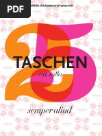 Taschen Catalogue 25 Years PDF | PDF | Clothing | Art Media