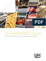 2014 - Burguer King Catalog