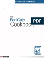 Fortigate Cookbook 5.4