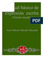 MURILLO MIRANDA, José Manuel. Manual Básico de Expresión Escrita.