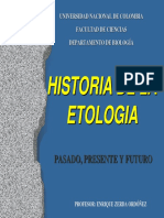Historia de La Etologia