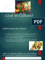 1. Qué Es Cultura