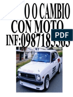 Se Vende o Cambio